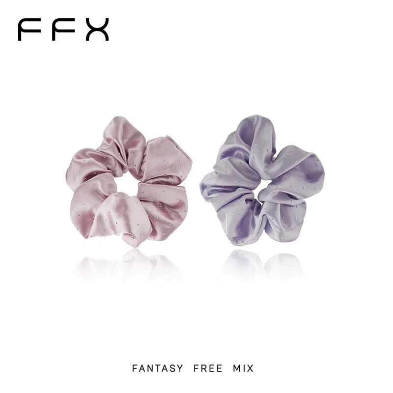 弗弗西FFX【少女心事】浪漫光面细闪大肠圈发圈