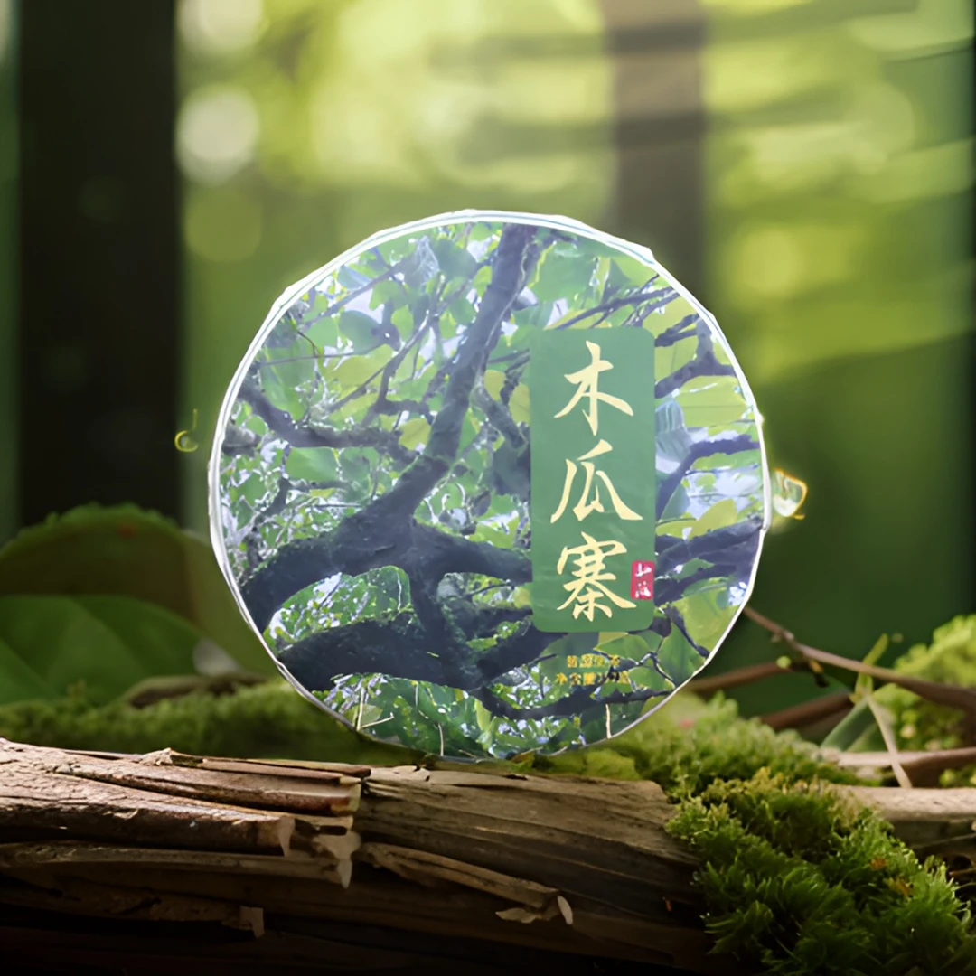 普洱生茶 【木瓜寨】2023年/357克茶饼/春茶【古树纯料】高山好茶试饮