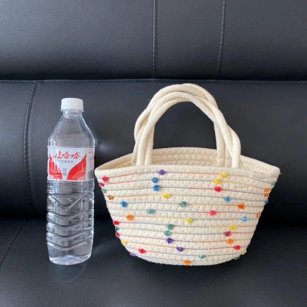 彩虹糖（迷你号）可爱纯净卡通手提包ins