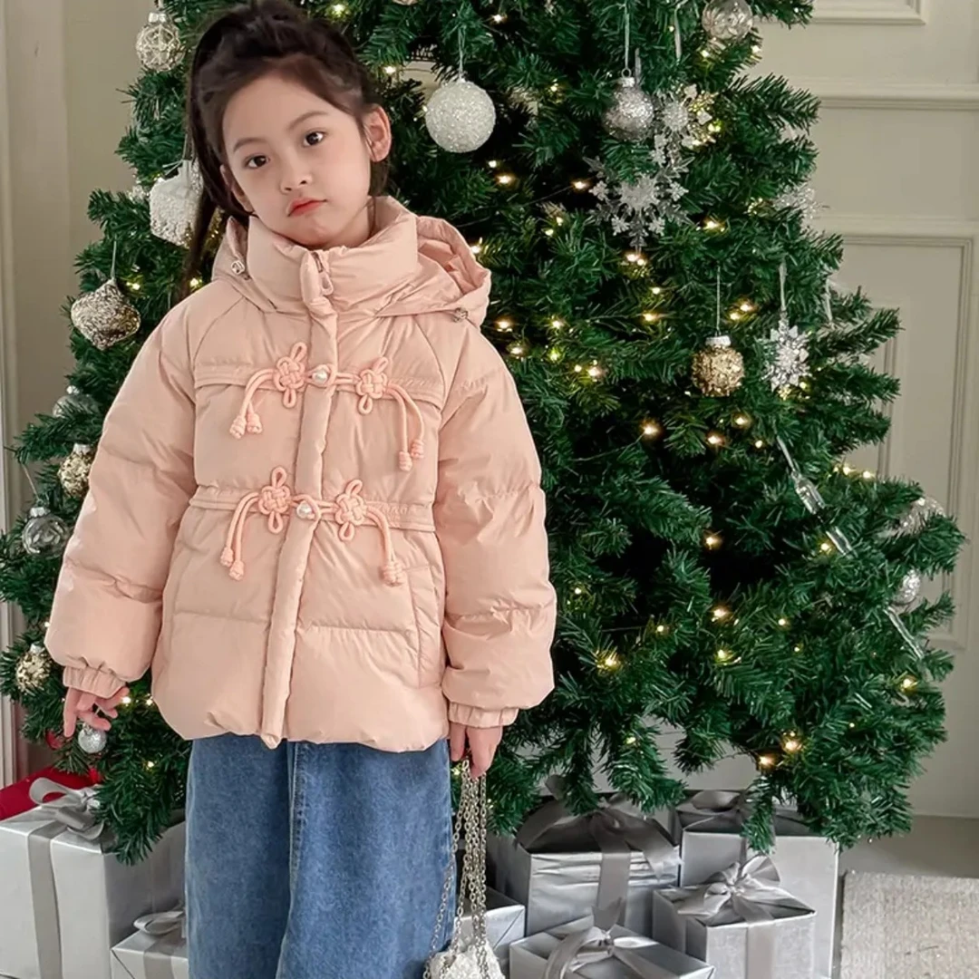 冬款中国风拜年服女童外套