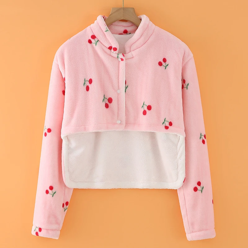 秋冬加厚法兰绒护肩颈椎坎肩孕产妇月子睡觉肩膀防寒保暖披肩加绒