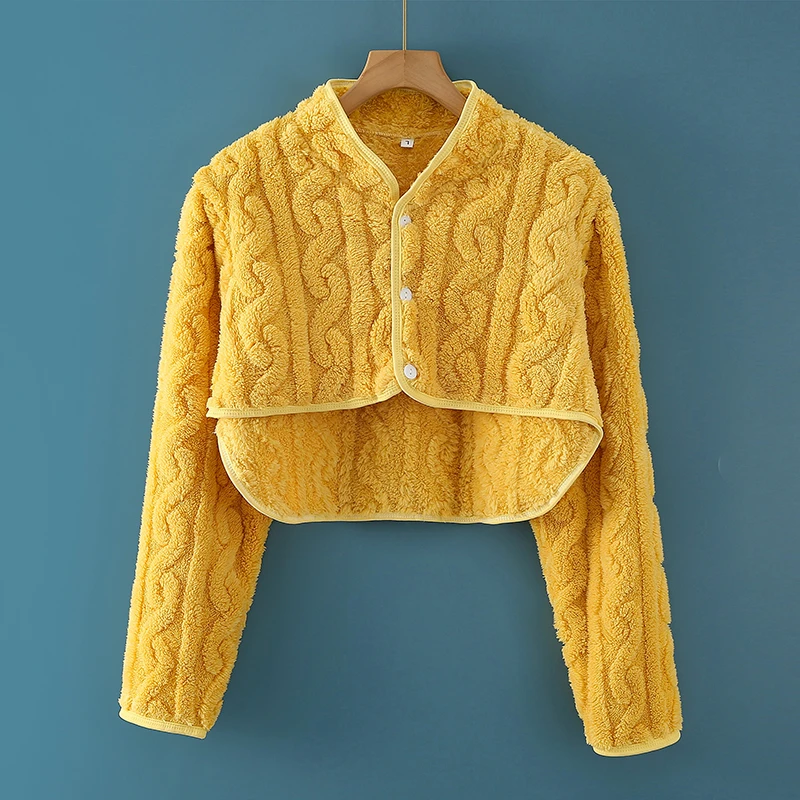 秋冬颈椎坎肩睡觉保暖护肩膀月子衣肩周防寒神器产妇喂奶披肩厚款