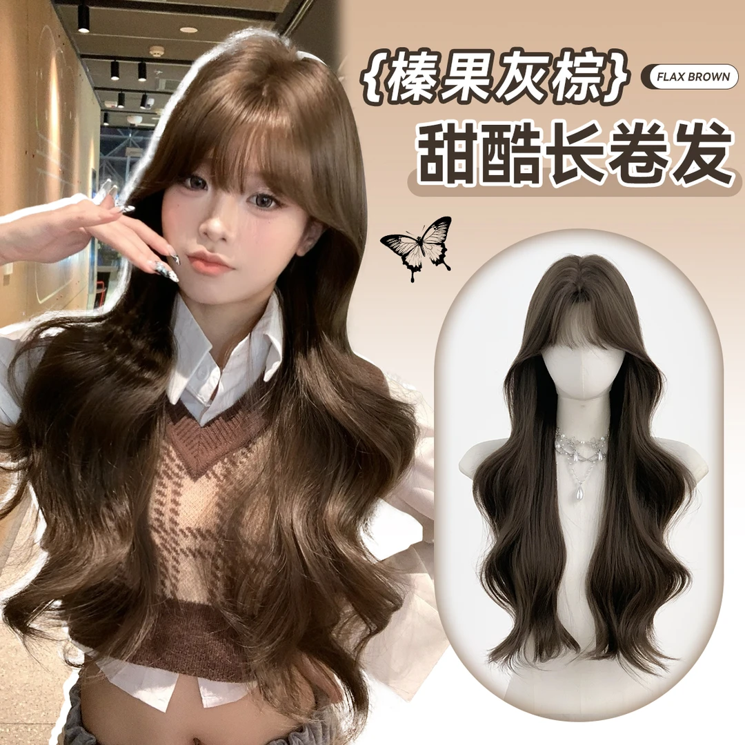 【网感茶茶】霸王龙假发女减龄波浪卷时尚气质lolita网红同款修饰