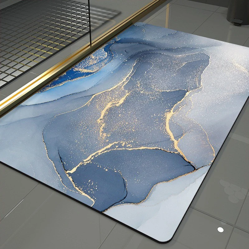 脚垫地垫卫生间速干防滑吸水浴室卫生家用洗手间耐脏免洗耐脏