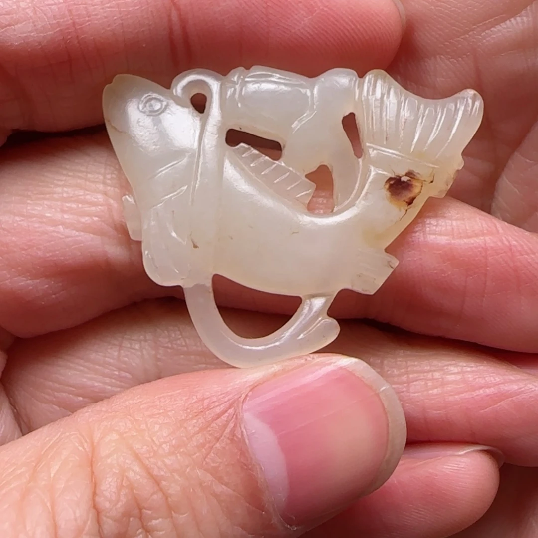 【闪购商品】和田玉（白玉）吊坠(不含链)未镶嵌爱*物