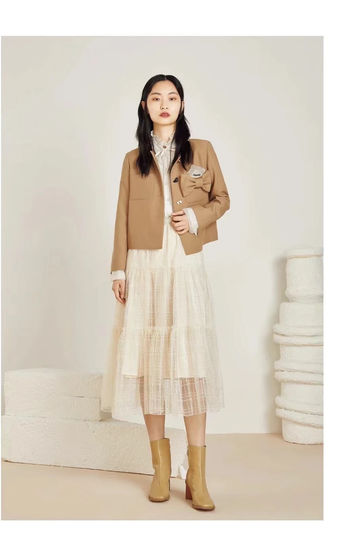 9~99直播间扣号下单衬衫春秋款新款蕾丝显瘦气质长袖洋气翻领拼接