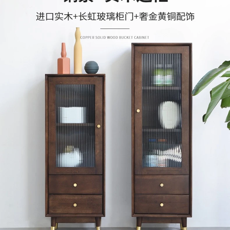 【意境组合柜】实木电视柜柜门边柜现代简约客厅电视机旁柜子高低柜