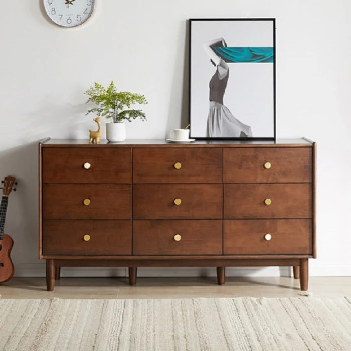 【年底专场专属】实木九斗柜客厅储物轻奢卧室斗柜简约收纳柜