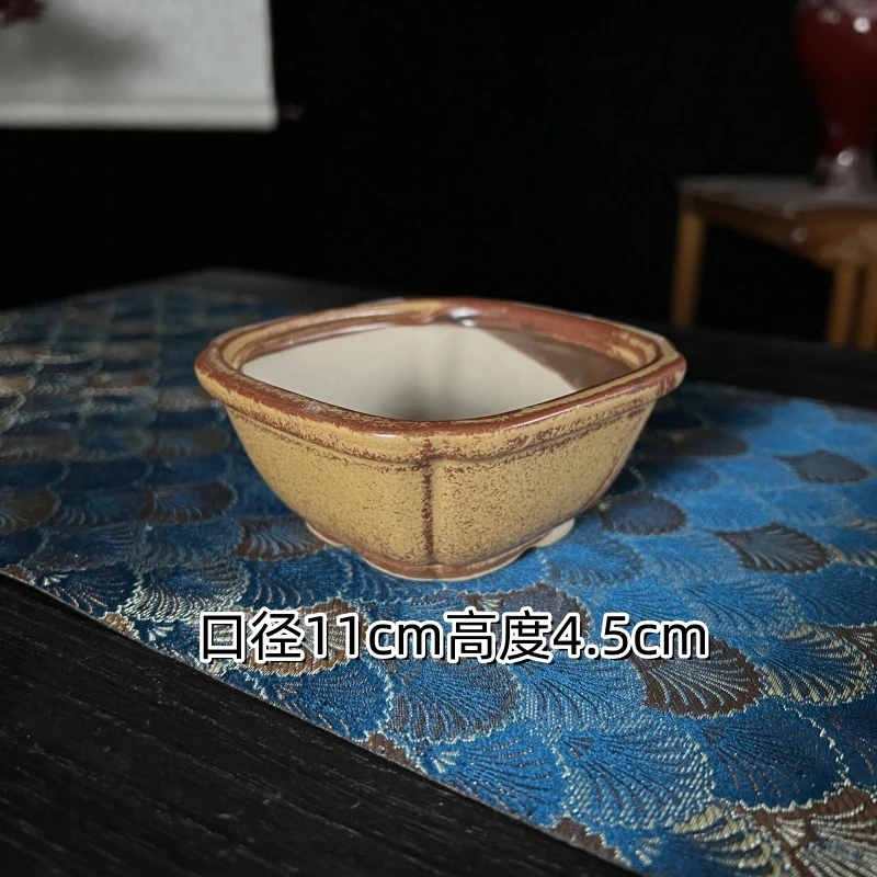敦煌印象花盆绿植掌中宝造景四方盆景盆