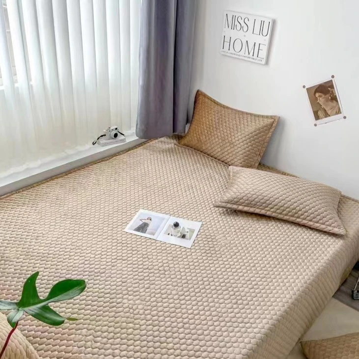 【峻杨品牌】（小尺寸荷兰绒） 高端榻榻米炕盖床盖加厚雪尼尔背防滑