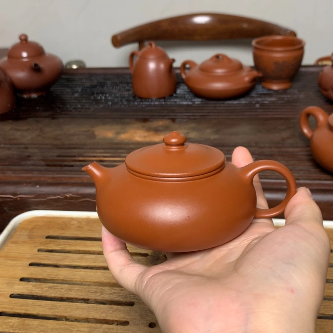 紫砂茶杯蜀虹陶阁 寒江
