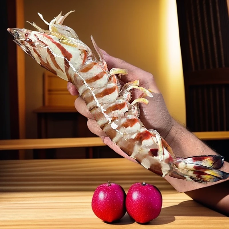 (福美专属)深海特大斑节虾顺丰包邮 活冻发货