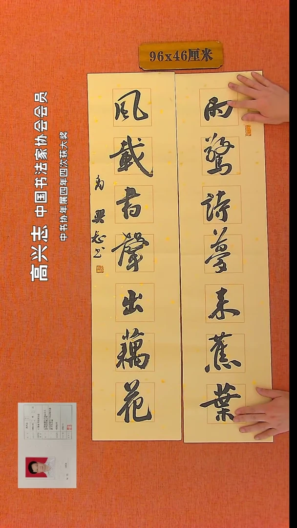 【闪购商品】书法151    中书协会员高兴志老师作品*
