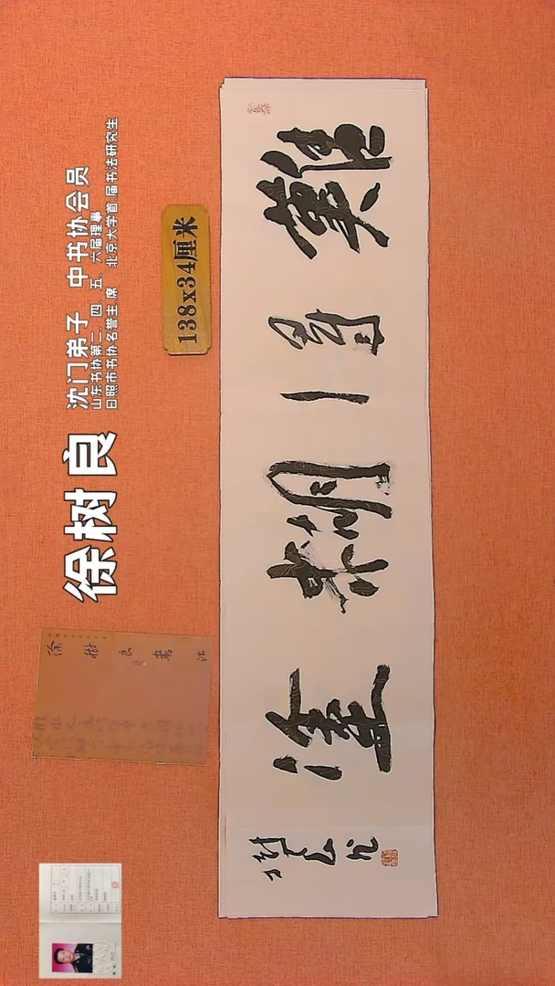 【闪购商品】书法186    中书协会员徐树良老师作品*