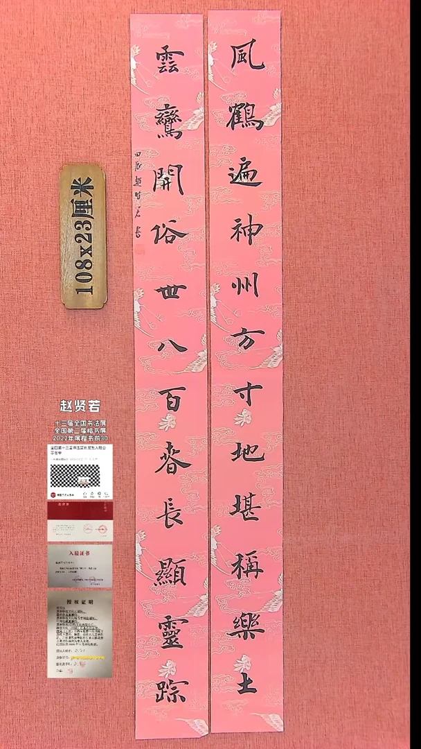 【闪购商品】书法320  十三届国展入展赵贤若老师作品*