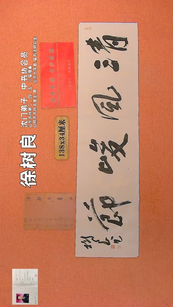 【闪购商品】书法260    中书协会员徐树良老师作品*