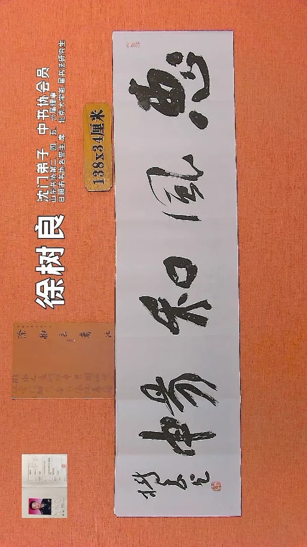 【闪购商品】书法98   中书协会员徐树良老师作品