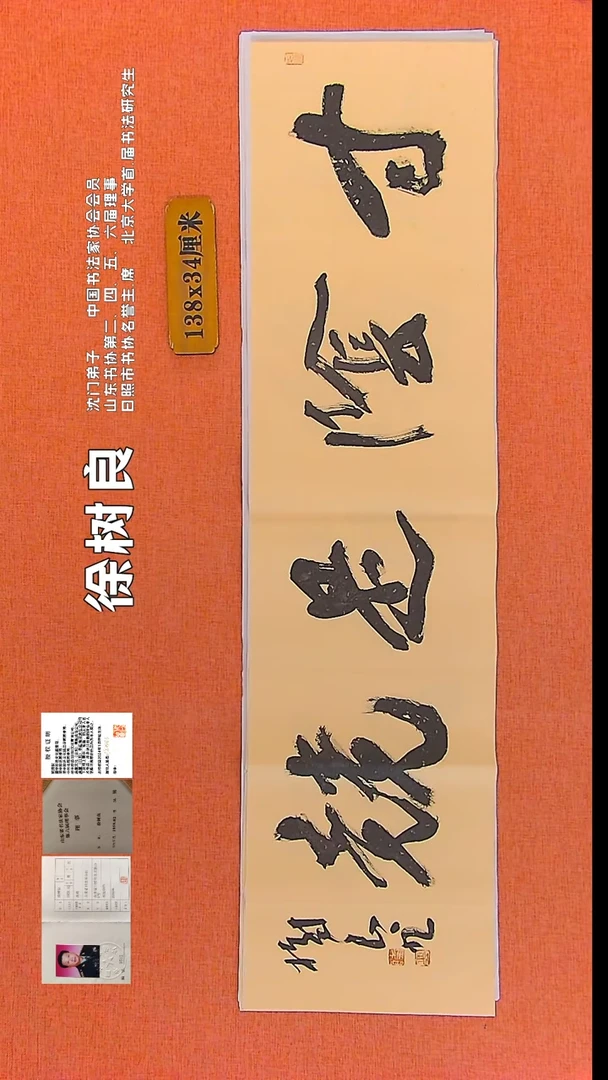 【闪购商品】书法167    中书协会员徐树良老师作品*