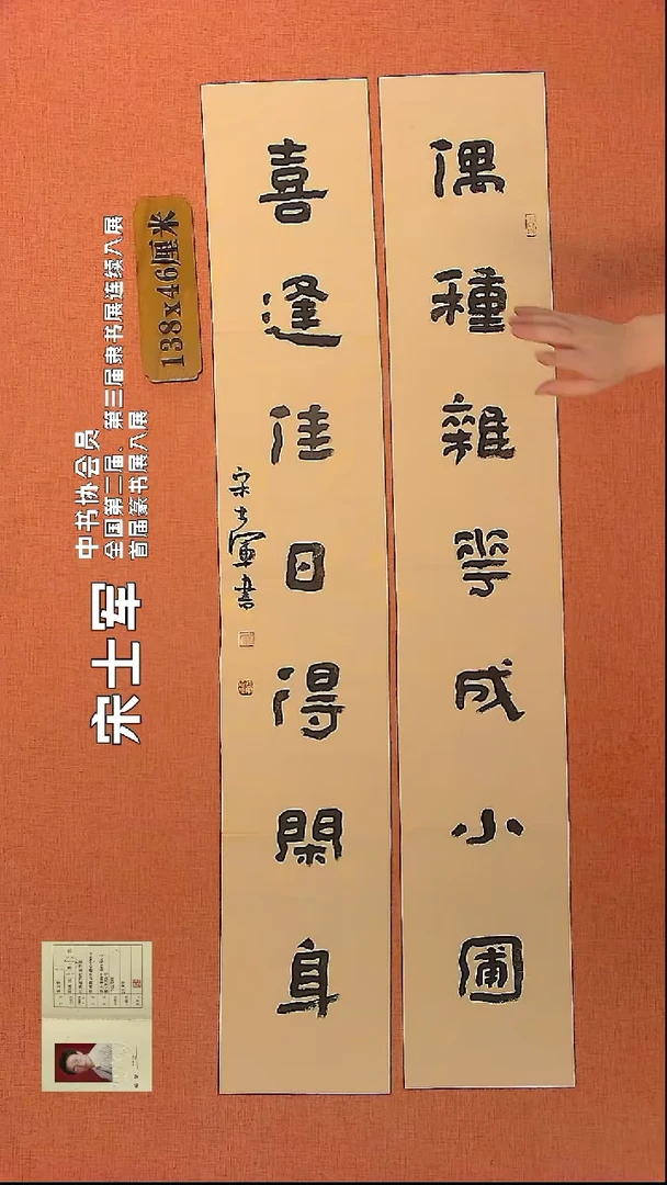 【闪购商品】书法382    中书协会员宋士军老师作品