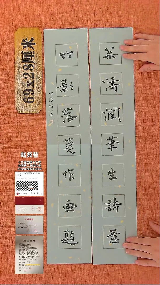 【闪购商品】书法88    中书协会员赵贤若老师作品*