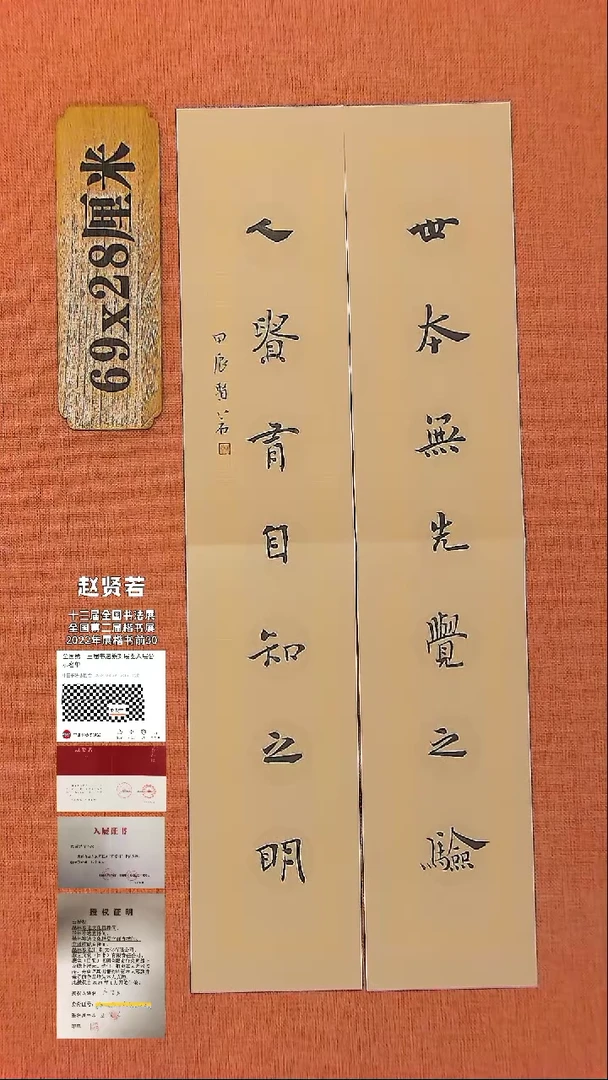 【闪购商品】书法96    中书协会员赵贤若老师作品*