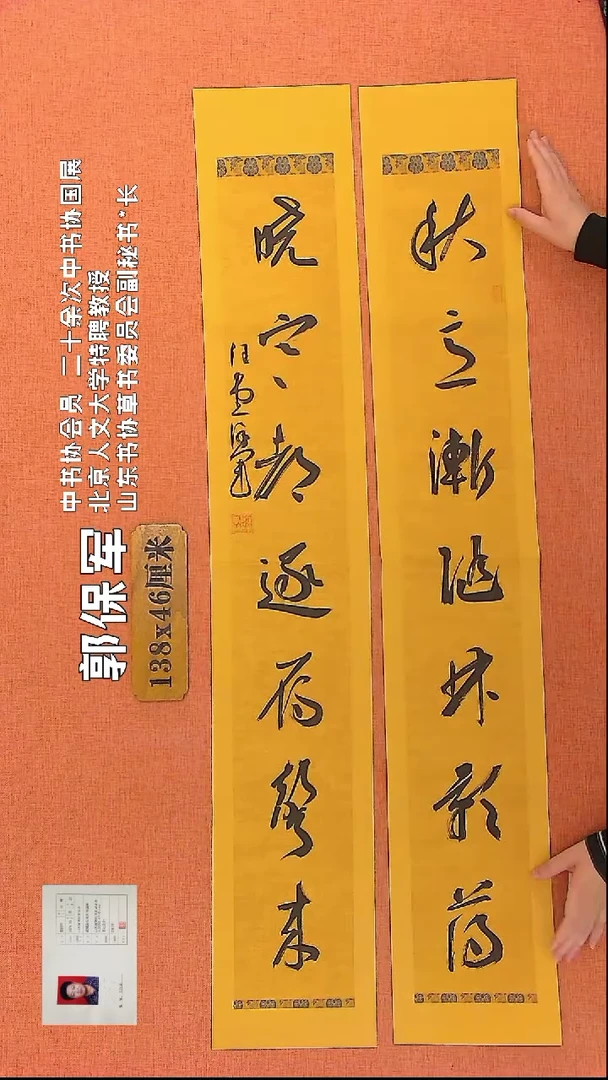 【闪购商品】书法275  中书协会员郭保军老师