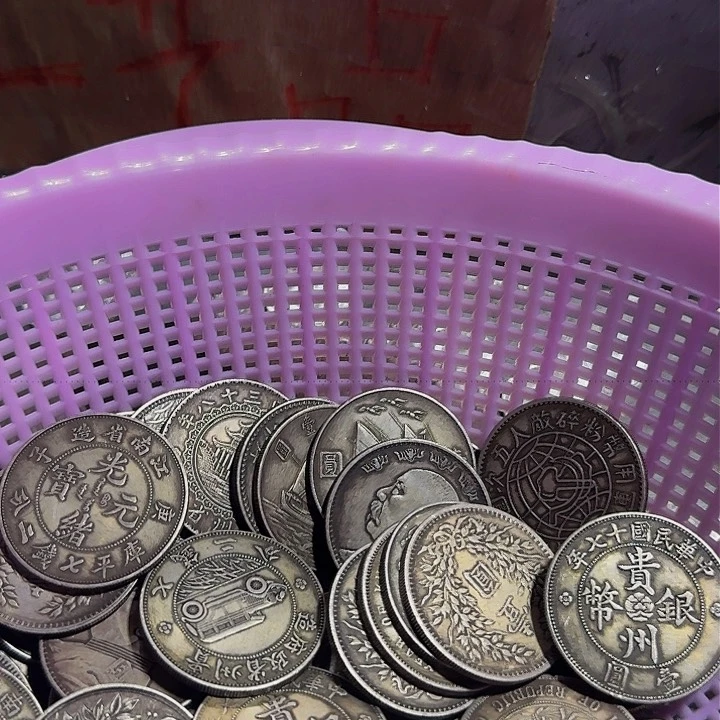 10个紫铜镀银做旧，发不同样的品