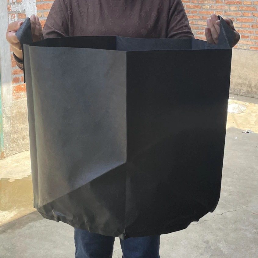 抗氧化无纺布美植袋透气排水控根黑色栽培环保种植品质厂家直销