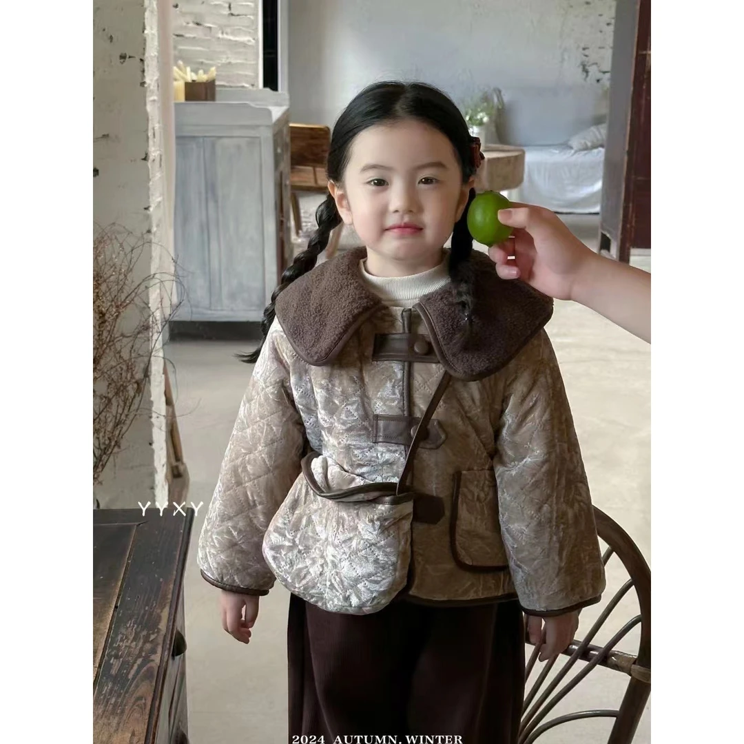 呦呦小伊·冬~丝绒背包外套82151（汉服外套）