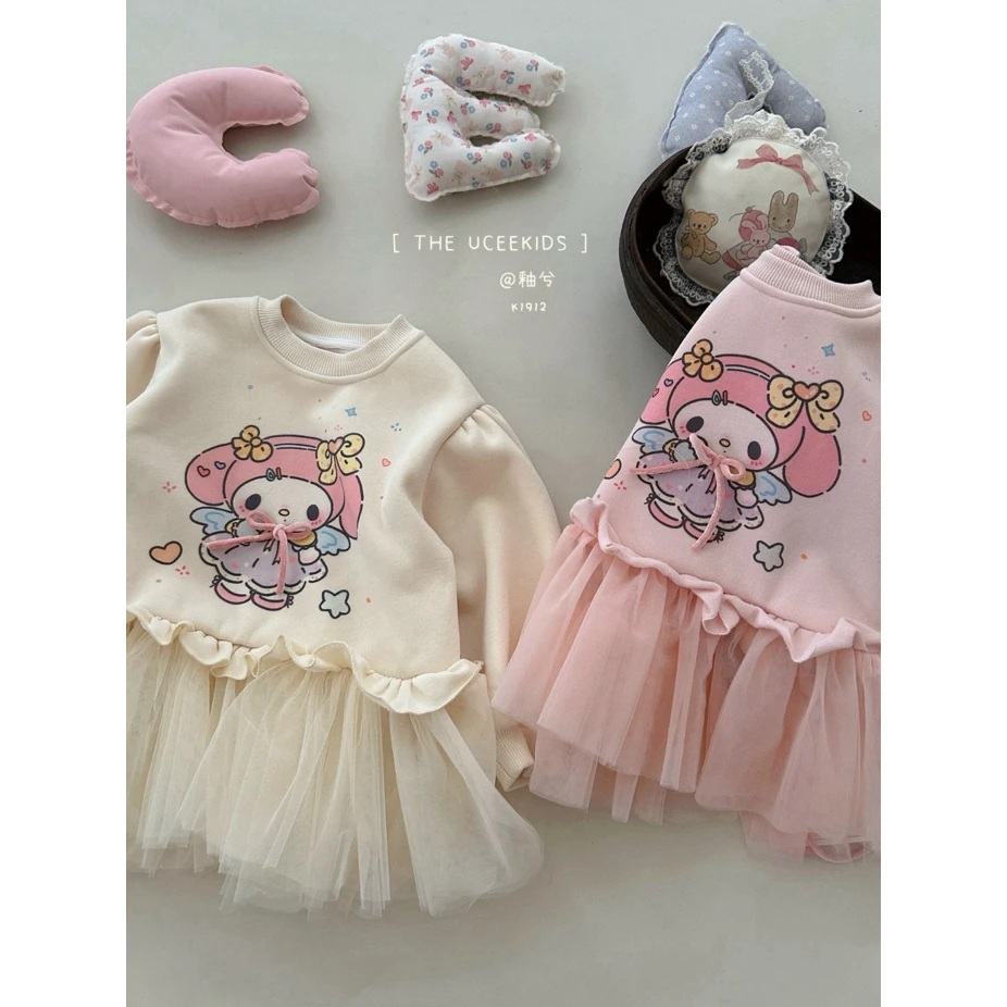 釉兮~卡通纱纱卫衣K1912