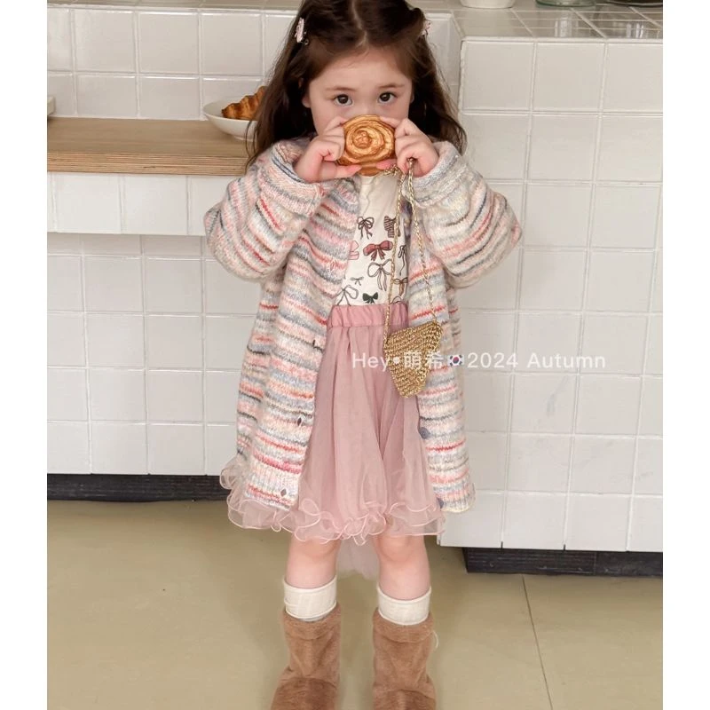 萌希~韩版毛衣开衫M392