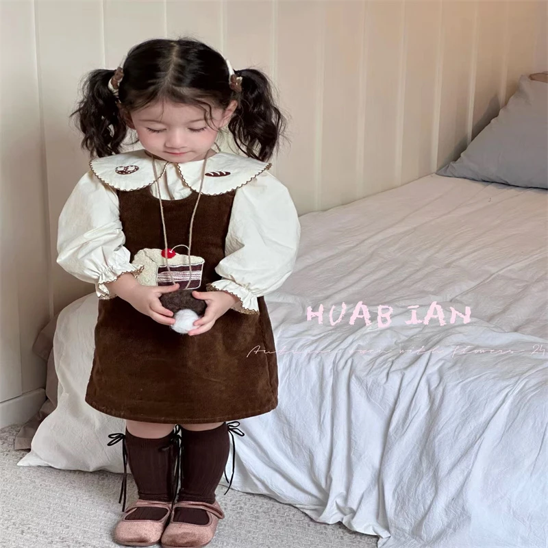 HB~刺绣娃娃衫20032