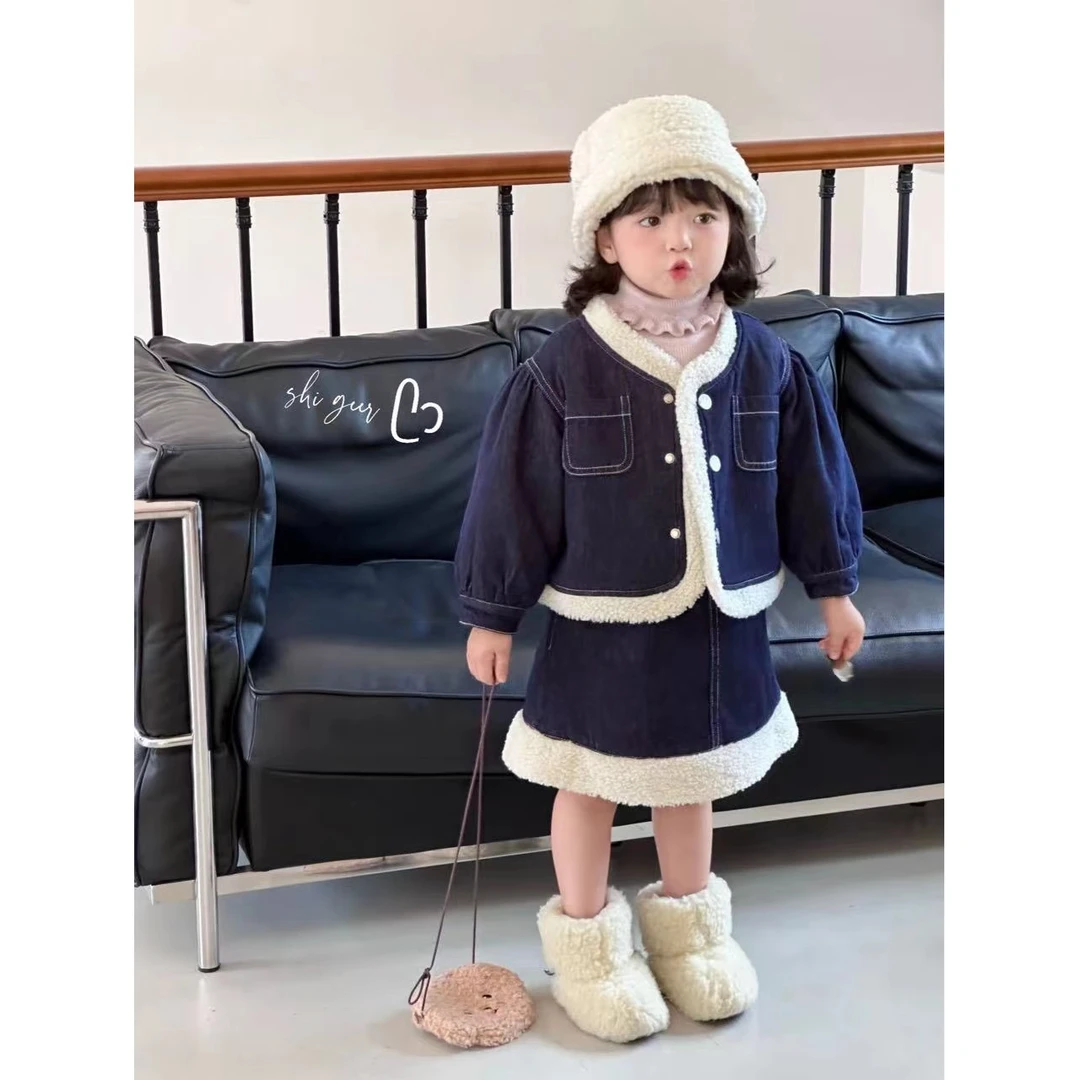 十格儿·冬~牛仔套装9853（汉服套装）