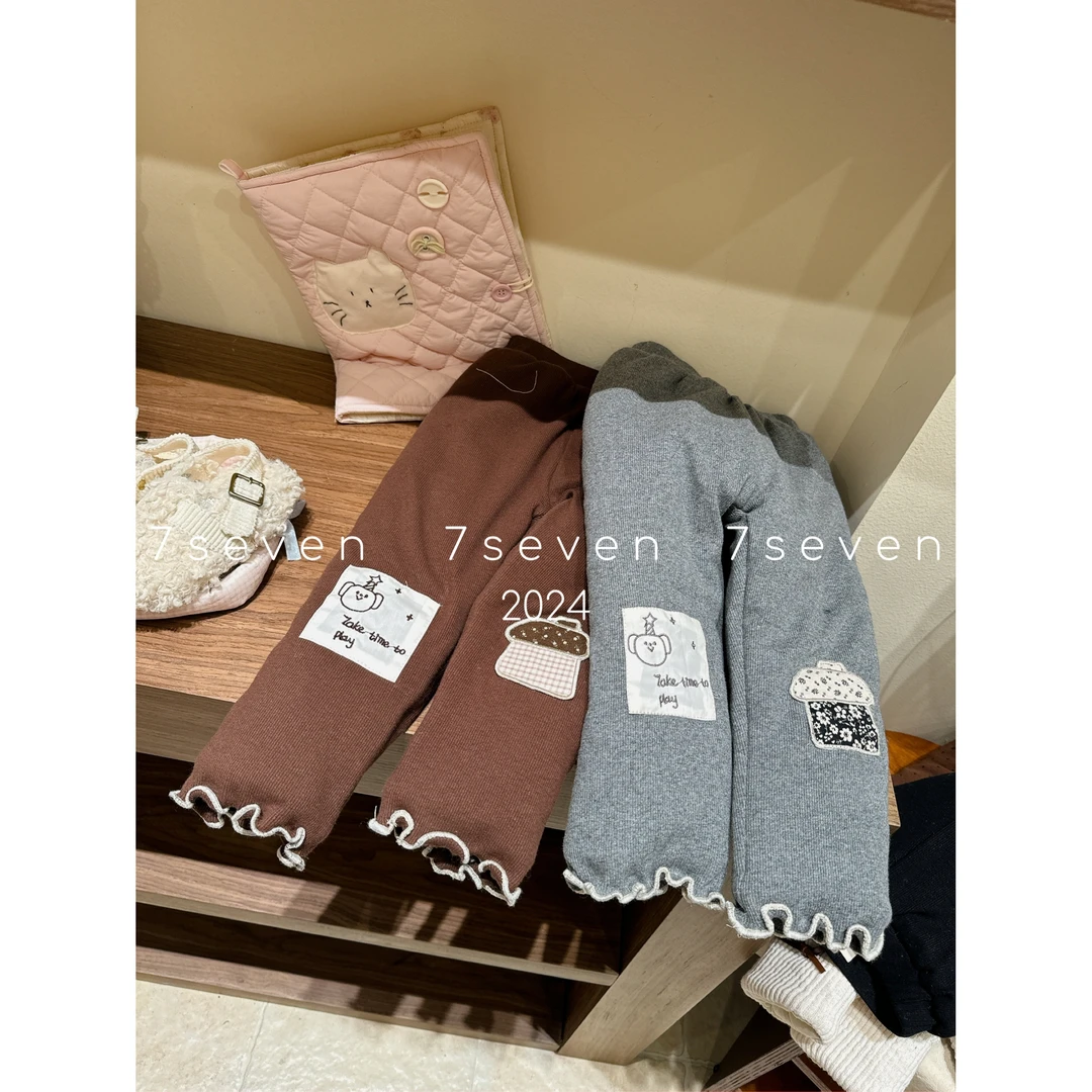 7Seven·冬~卡通贴标蚕丝裤8388（汉服）