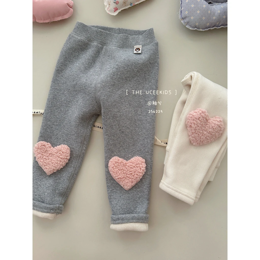 釉兮~爱心打底裤256223