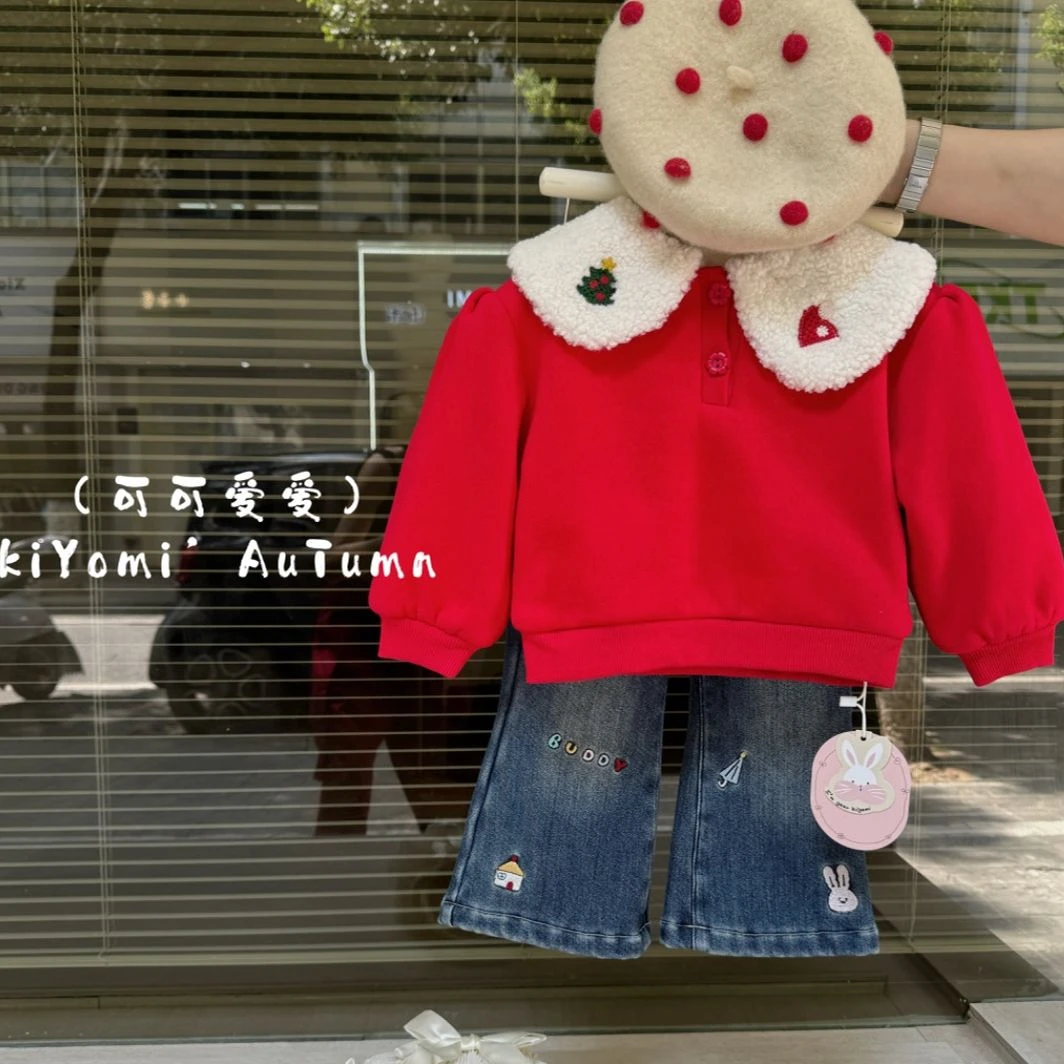 KKAA·冬~韩版翻领娃娃衫卫衣12100（汉服卫衣）