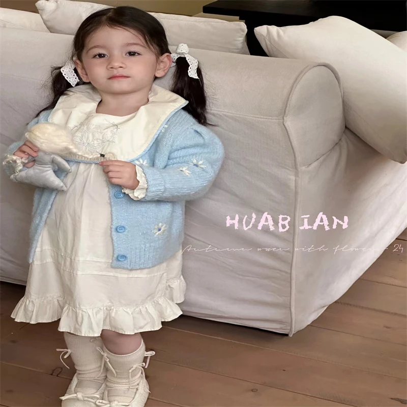 AA79~HB~刺绣毛衣开衫20087