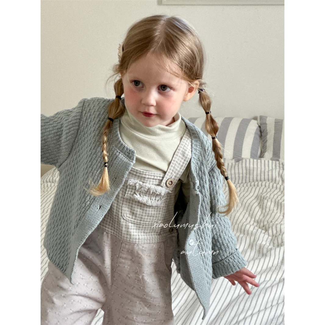 AA97~XLMS~纯色毛衣开衫9001