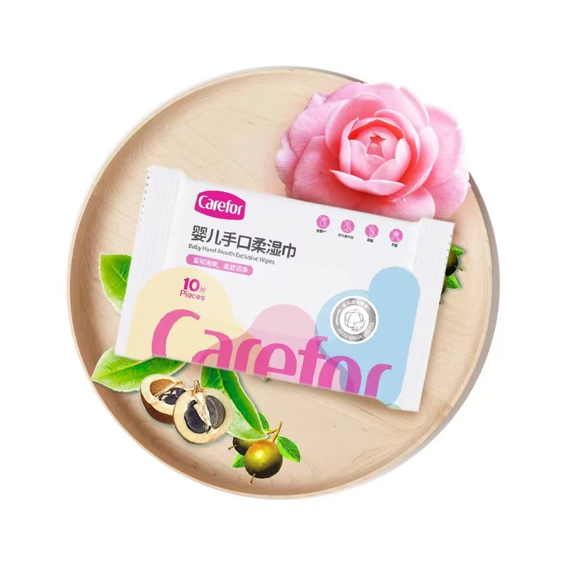Carefor/爱护旺选专供婴儿手口柔湿巾8+3包柔软亲肤温和洁肤清爽