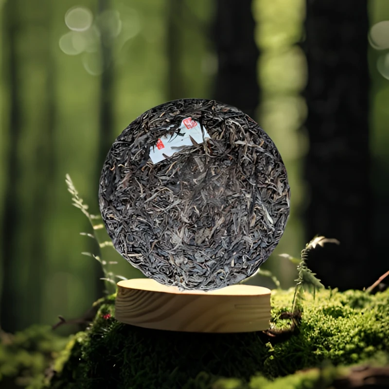 2022年勐海班盆班章路老树明前纯料手工古法(357g饼)清爽普洱生茶