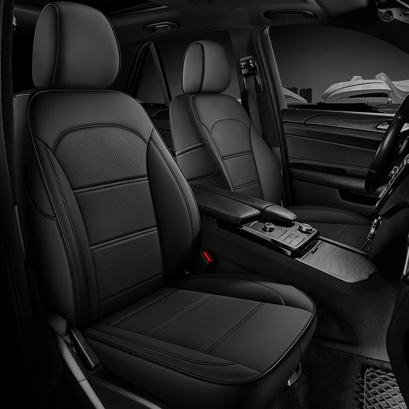 真皮汽车坐垫单个主驾驶汽车座套主副驾驶单座后排全包围四季通用