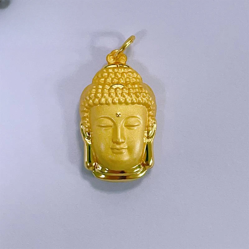 吊坠足银 【晓蕾专享】足银佛头吊坠 YDZ720