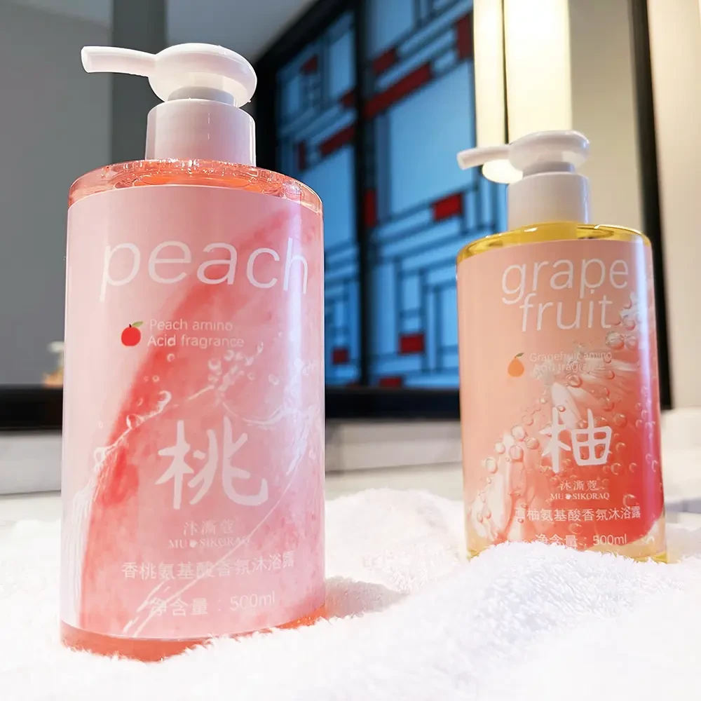 泡沫清荷氨基酸香水沐浴露72小时持久留香补水保湿学生家用实惠装