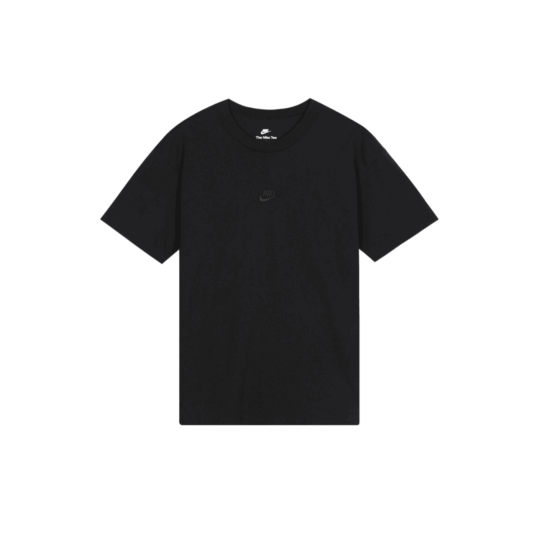 NIKE/耐克短袖男子24夏季纯色运动纯棉休闲透气T恤7393-010