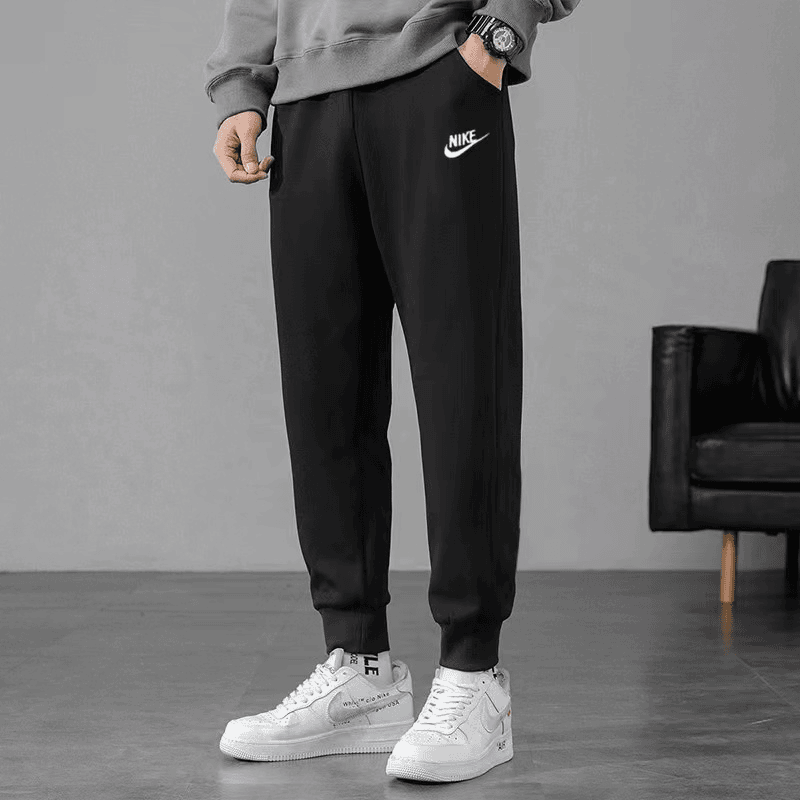 NIKE/耐克男款户外束脚休闲运动裤薄款夏季针织男裤2763-010