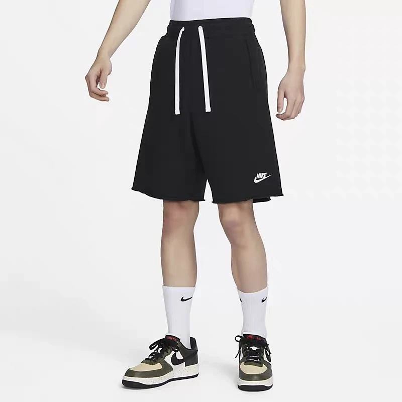 NIKE/耐克新款男子休闲健身跑步五分裤针织短裤0767-010