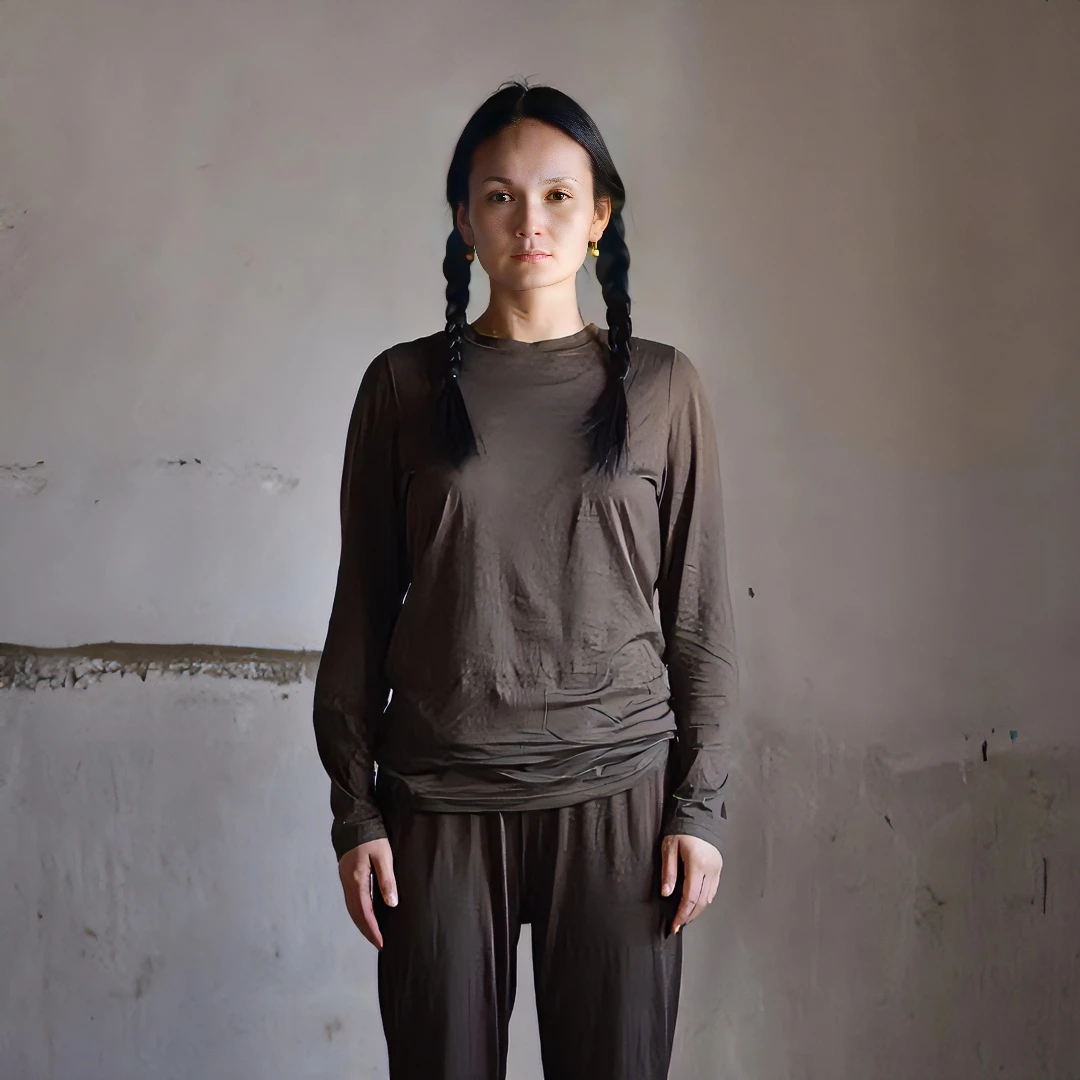 【7折】左岸迷香圆机土褐色T恤4022上衣圆领百搭纯色打底衫长袖休闲