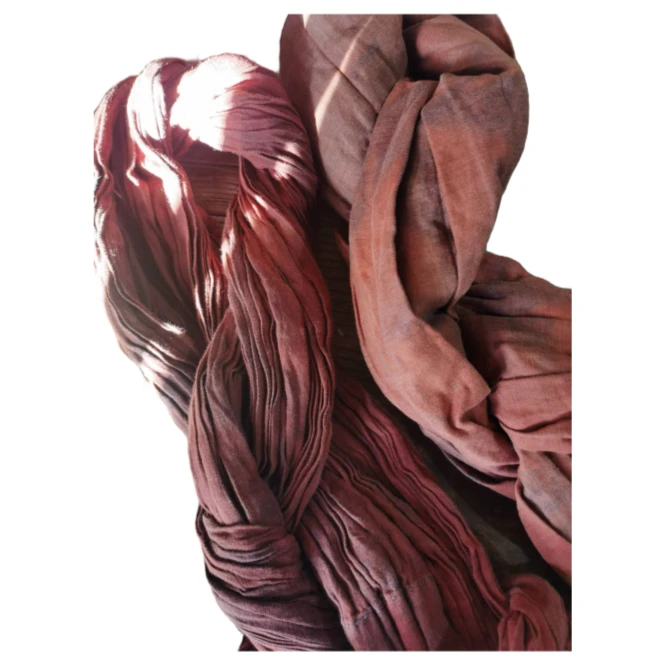 【7折】左岸迷香筒型亚麻围巾 0059 百搭 长款纯色围脖红色长方形