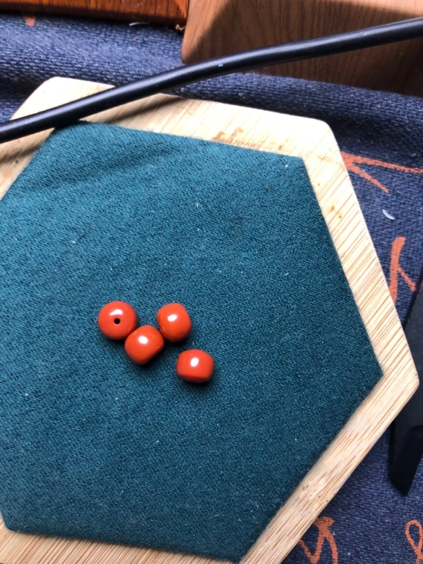 南红瓦西料单珠7m 尺寸