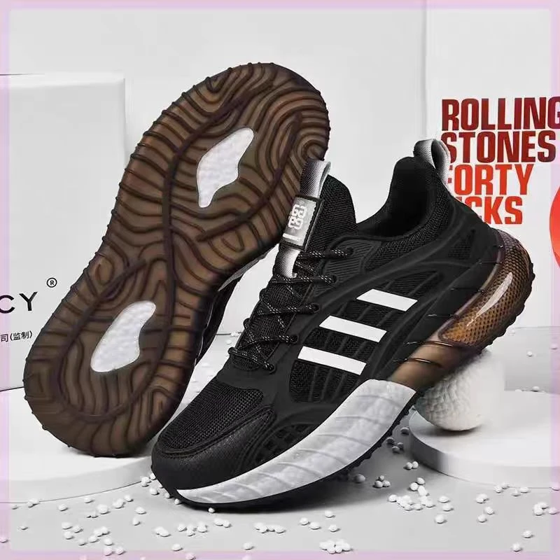 8802新款真爆气垫透气百搭时尚休闲情侣款跑鞋